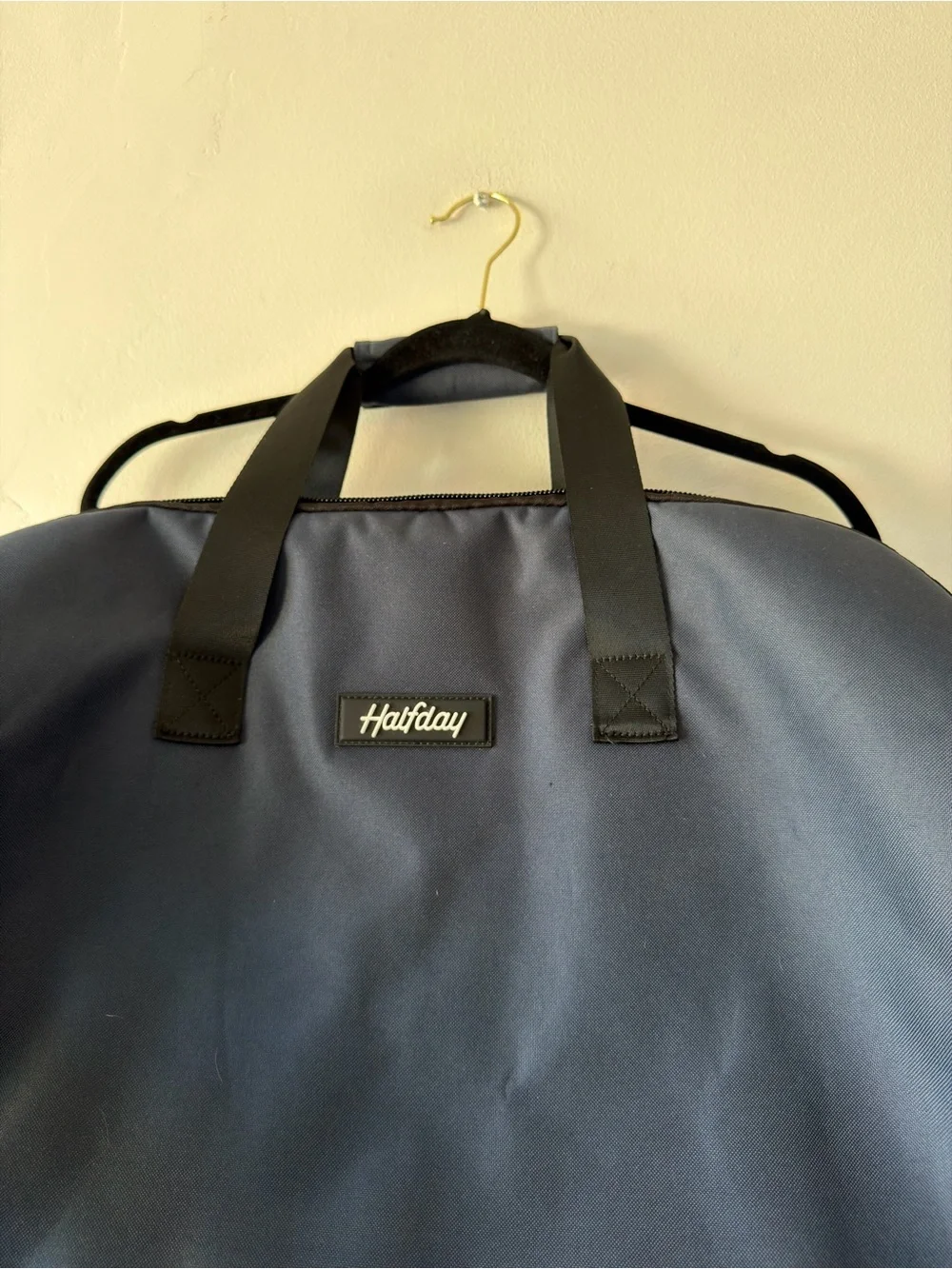 Halfday Garment Duffel Bag Navy Blue 2-in-1 Travel Bag Garment Bag Duffel 45L